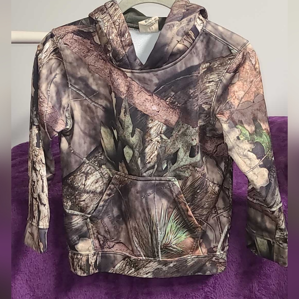 RedHead Camo Boy's Hoodie, Size 8